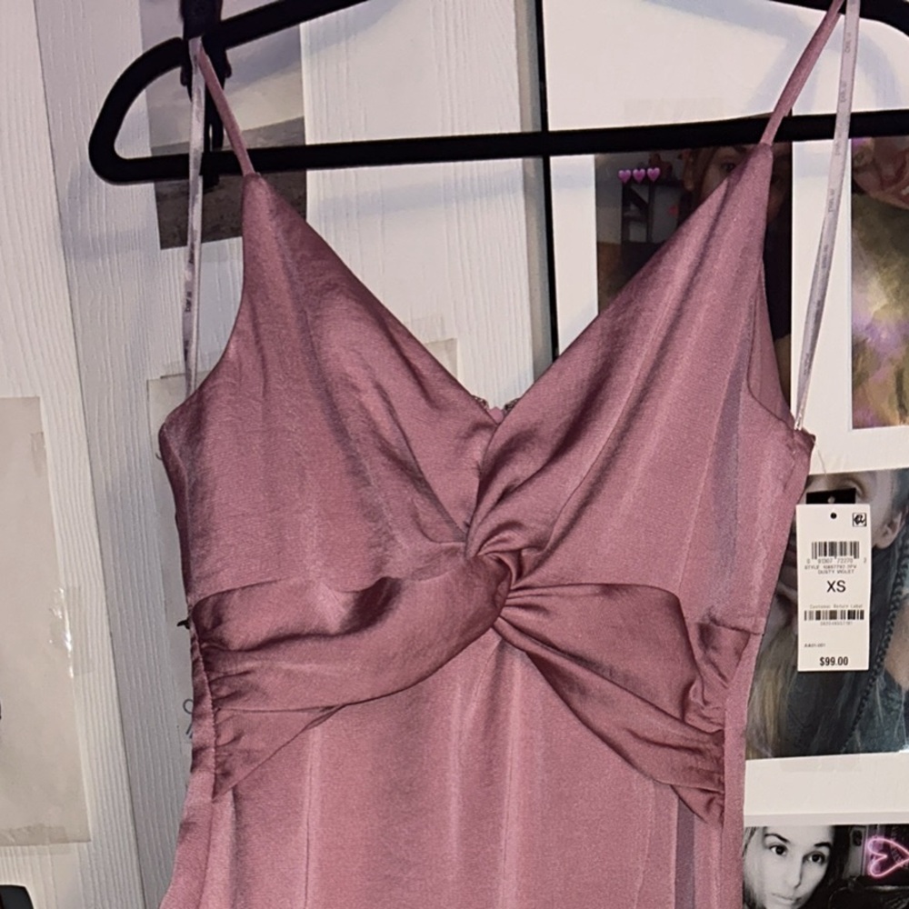 Dusty Violet Summer Dress XS